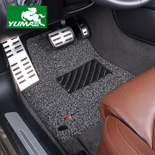 御马 汽车丝圈脚垫 东风本田艾力绅脚垫专车专