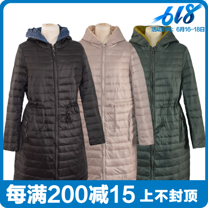 2019新款大码女装薄棉服外套妈妈装中长款轻盈杜邦棉收腰修身A型在类目 女装/女士精品, 大码女装中 - 来自Buy2taobao.com提供专业的淘宝代购服务