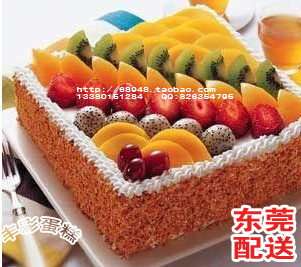  欧式蛋糕水果巧克力蛋糕大朗南城莞城万江东城东莞蛋糕店生日蛋糕
