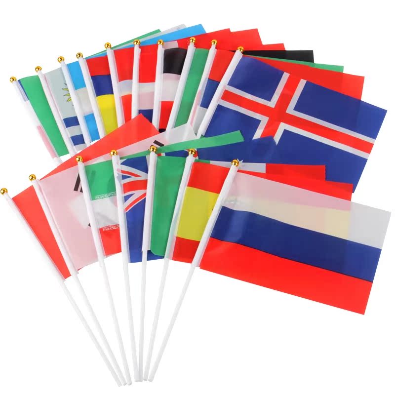 8 China Small hand flag National day Hand shake Standard-bearer Coloured flag Wuxing red flag flagpole Customized Bannerin the Electronic Dictionary/Electronic paper book/Stationery , Teaching demonstration/Display notices supplies , Banner category - from Buy2taobao.com to provide professional Taobao agent buy service