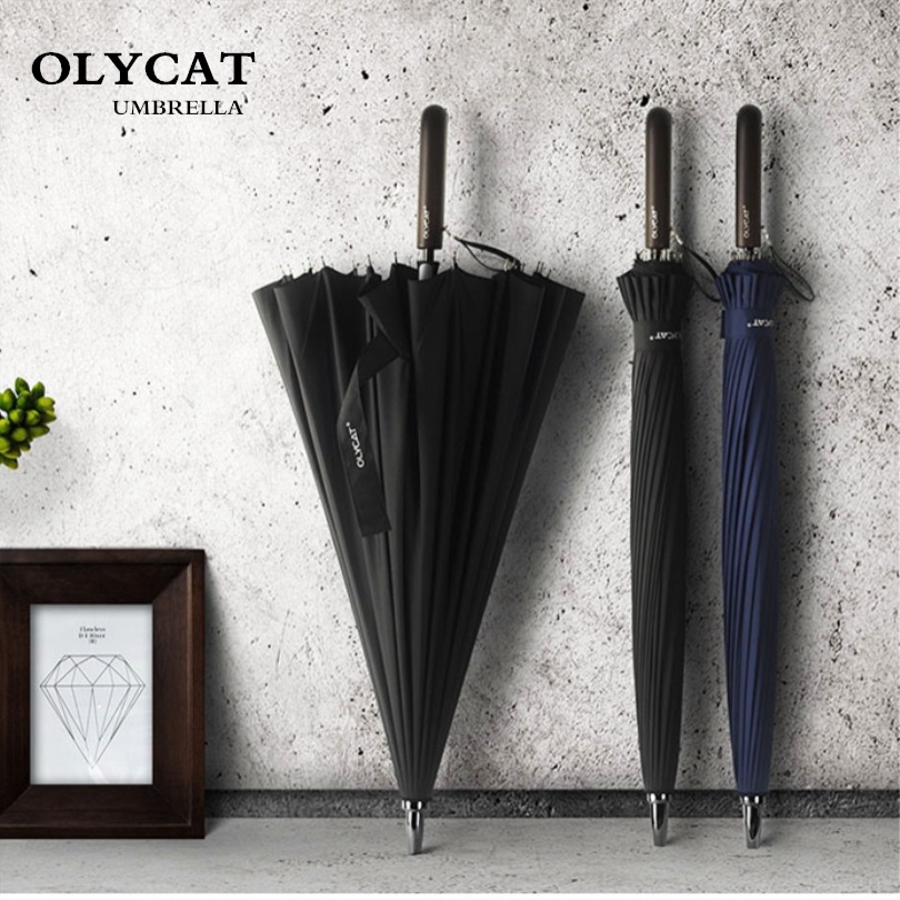 OLYCAT originality Retro Wooden handle 24 men and women General fund Manual Long handle reinforce Solid Windbreak Umbrellain the Home Daily , Umbrella/Rain gear/Rain/Moistureproof , Umbrella category - from Buy2taobao.com to provide professional Taobao agent buy service