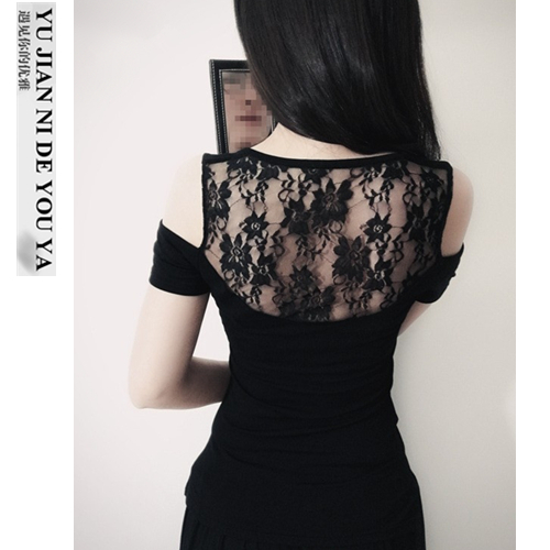 蕾丝摩登舞蹈服拉丁舞服装钢管舞练功服女上衣服露背性感短袖夏季|msdalam kategori sukan/Yoga/kecergasan/bekalan peminat, Dance/Aerobik/Gymnastics, tarian Latin, Baju Tarian Latin - dari Buy2taobao.com untuk memberikan perkhidmatan ejen Taobao profesional membeli