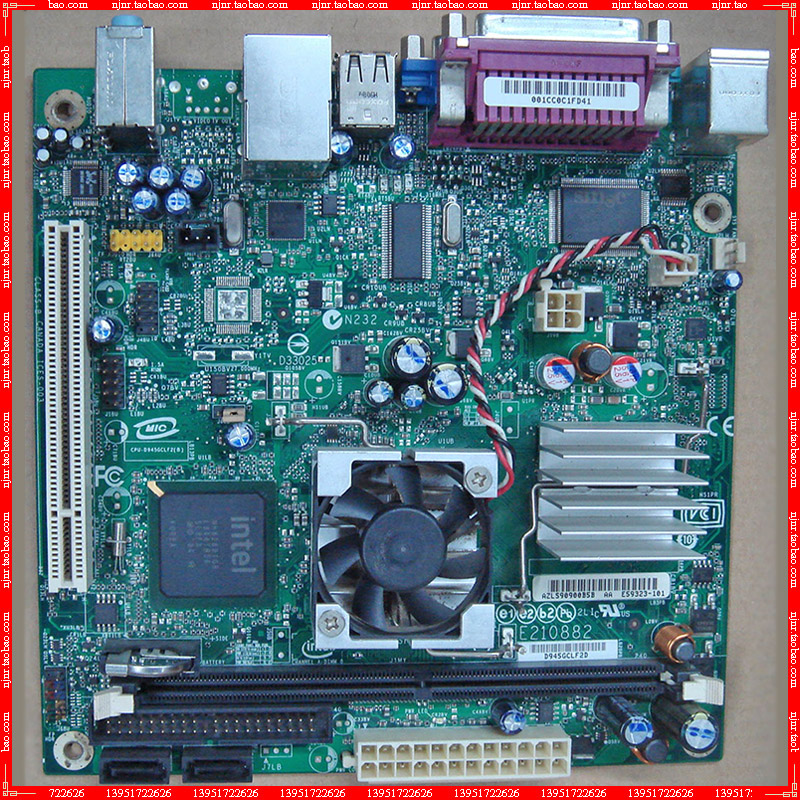 英特尔D945GCLF带凌动Atom 230处理器,17*17 ITX工控 收银主板|ruв категории компьютерное оборудование/дисплей/Компьютерная периферия, материнская плата - от Buy2taobao.com для оказания профессиональной услуги покупки агента Taobao