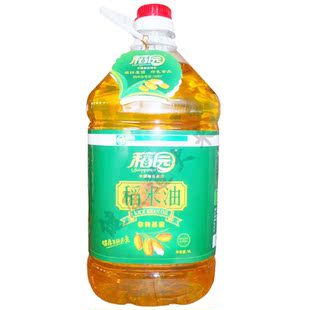  米糠油 食用油5L 稻园牌一级非转基因食用油米糠油5L包邮