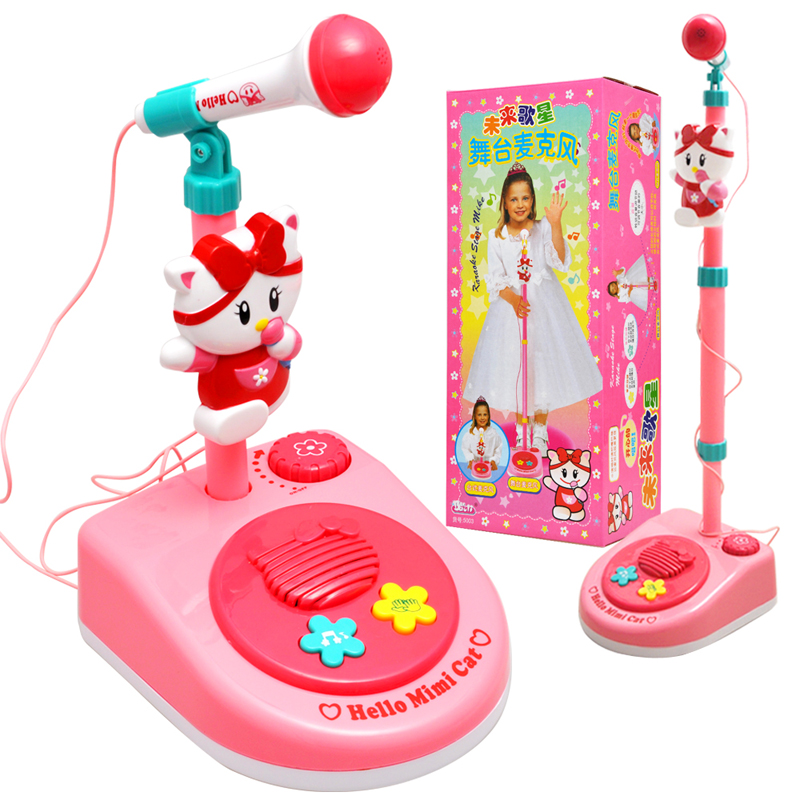 Polaroid 5003 future Singers Microphone vertical Telescoping simulation microphone children Act Toysin the Toy/Childs/Puzzle/Building block/Model , Musical toy/Children's Musical Instruments , Music Microphone category - from Buy2taobao.com to provide professional Taobao agent buy service