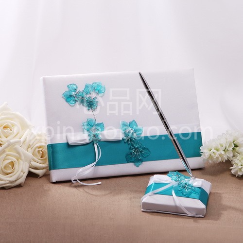 包邮 签到 婚礼创意用品 签名簿套二 签到本加笔座 签名册 包邮 签到 婚礼创意用品 签名簿套二 签到本加笔座 签名册