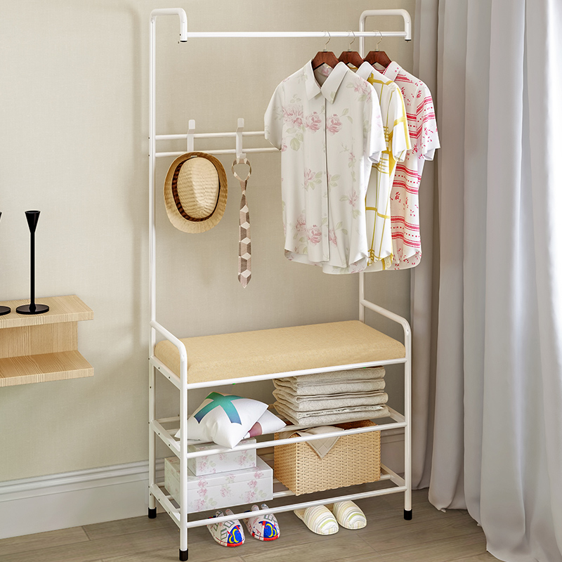 Suo Ernuo Coat rack to ground bedroom Clothes hanger simple and easy Clothes rack household Economic type coat hanger Shelfin the Residential furniture , Shelf , Coat Rack category - from Buy2taobao.com to provide professional Taobao agent buy service