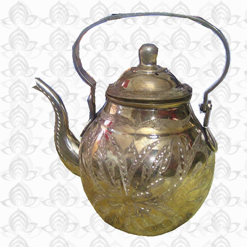 新疆喀什维吾尔族纯手工黄铜茶水壶 奶茶壶 手