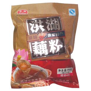  湖北馆洪湖特产家瑶天然农家手工野生无糖 纯 藕粉 440g 2代包邮