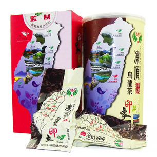  天天特价 台灣冻顶烏龍茶 特级正品台灣高山茶  精美礼盒装 包邮