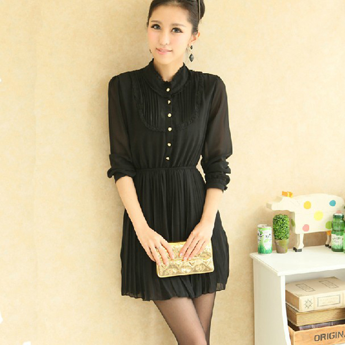 韩版甜美宽松显瘦长袖...