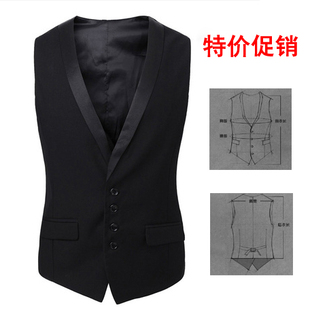 【沙龙名仕】<em>韩版男士</em>马甲时尚修身<em>西装马甲</em>休