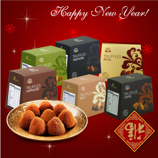  【白色情人节】6口味6盒 新品进口食品 德菲丝松露巧克力限量定制