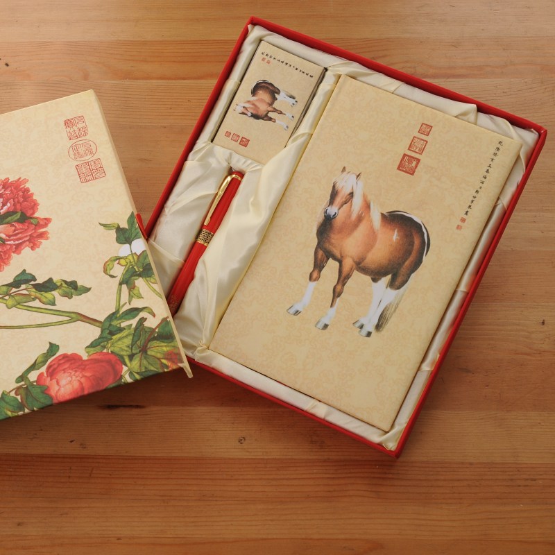 Chinese style Fine horse silk notebook teacher Classmate birthday festival graduation originality giftin the Festive supplies/Gift , Cultural and creative products , Cultural and creative stationery category - from Buy2taobao.com to provide professional Taobao agent buy service