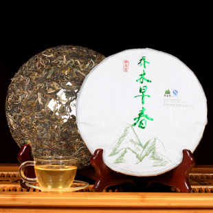  春天喝好茶春茶新益号乔木早春普洱茶生茶饼秒杀49包邮买2送1