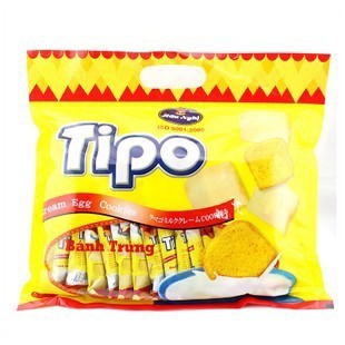  办公室零食 Tipo 白巧克力 面包干 越南 进口零食 tipo早餐饼干