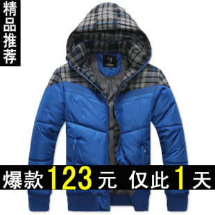  男装美特斯邦威棉衣男学生青少年冬装男棉服休闲韩版棉袄加厚外套