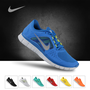  耐克专柜正品跑鞋nike男鞋FREE5.0赤足女跑步鞋运动鞋510642-401