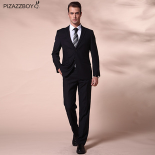  PIZAZZBOY男装优雅绅士正装 新郎伴郎必备结婚礼服男士西服套装