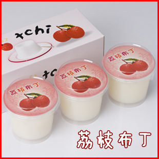  台湾进口 丰喜布丁 荔枝布丁 独立包装  130克*3杯 品质果冻