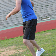 2013夏季男士运动短裤男款透气大码跑步男中裤休闲运动裤五分裤男
