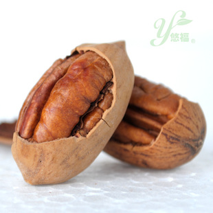  【悠福】坚果炒货美国山核桃碧根果长寿果225g（4份包邮）