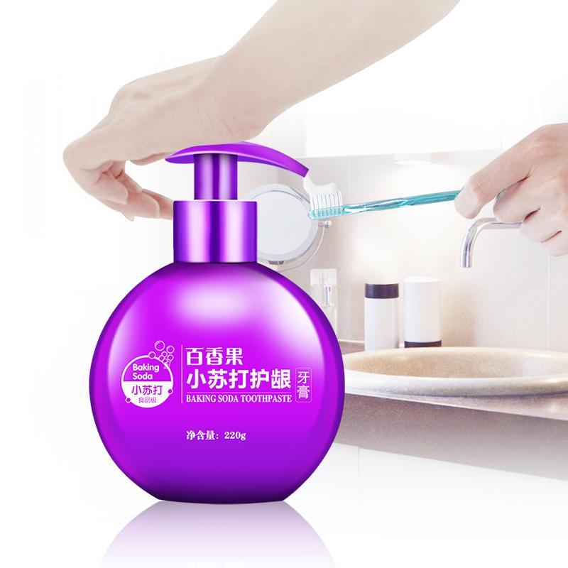 Baking soda 220g Blueberry toothpaste Push Fresh breath Halitosisin the Care cleaners/Sanitary napkins/Paper/Aromatherapy , Shampoo bath/Personal cleanliness , Oral Care , Toothpaste category - from Buy2taobao.com to provide professional Taobao agent buy service