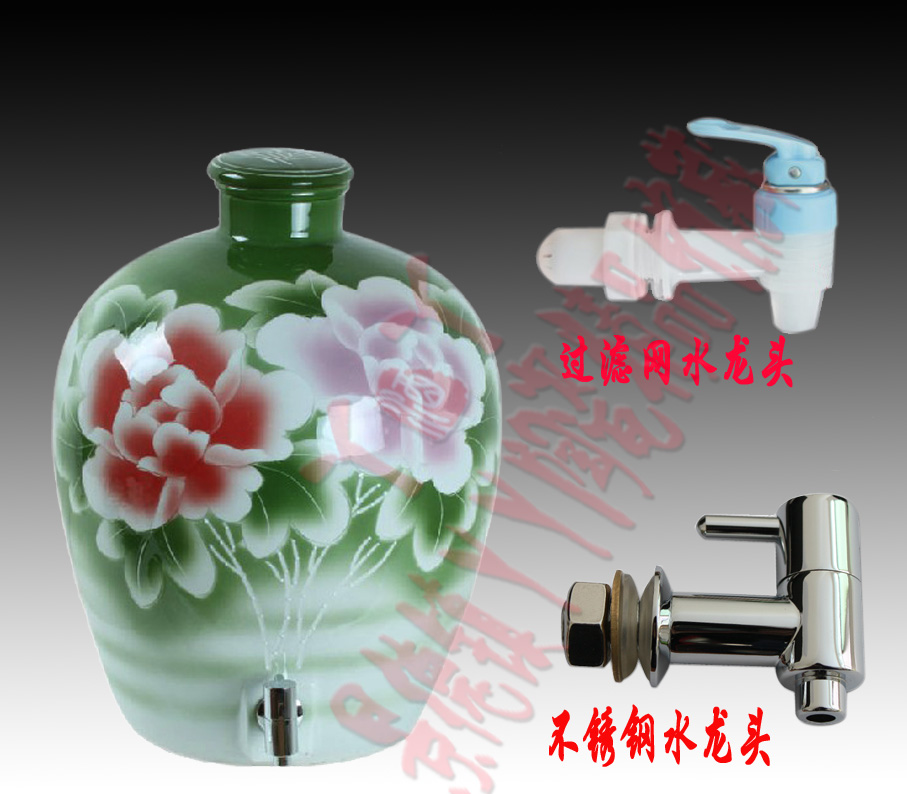 50高档陶瓷酒坛子/酿酒瓶/葡萄酒雕刻窑变/酒缸/酒罐/油罐/水龙头在类目 餐饮具, 酒壶/酒杯/酒具, 家用酒壶中 - 来自Buy2taobao.com提供专业的淘宝代购服务