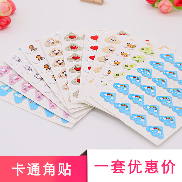 手工diy相冊配件照片角貼相片固定貼可愛卡通愛心四葉草動物24枚在類目 節慶用品/禮品, 創意禮品, 相冊/相簿中 - 來自Buy2taobao.com提供專業的淘寶代購服務