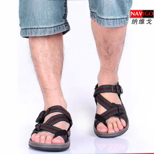  夏季越南鞋时尚潮男士沙滩鞋套趾运动男士凉鞋男凉鞋新款AS57