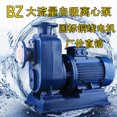 bz大流量自吸泵 卧式管道离心泵工业/农用灌溉喷灌抽水泵高扬程