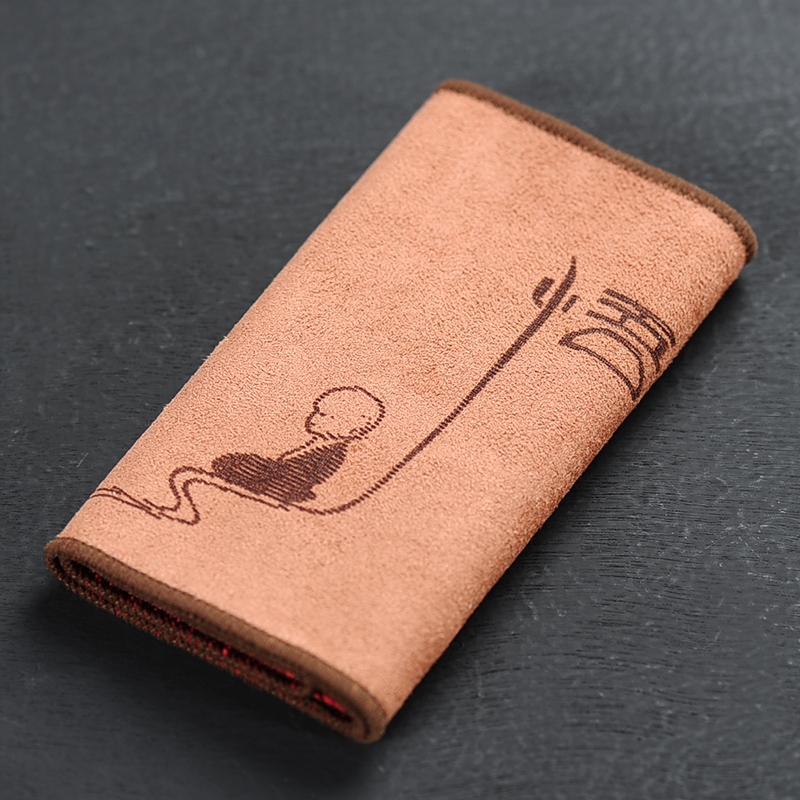 Buddhist mood Tea towel Dual use Strength water uptake Tea cloth Coffee table cloth tea cloth Dishcloth Tea Service The cloth pad Kungfu Online tea setin the Tableware , Tea set , Tea towels category - from Buy2taobao.com to provide professional Taobao agent buy service