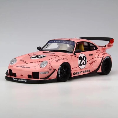 gt-spirit 保时捷911粉猪车模 1:18保时捷993 rwb宽体版 汽车模型