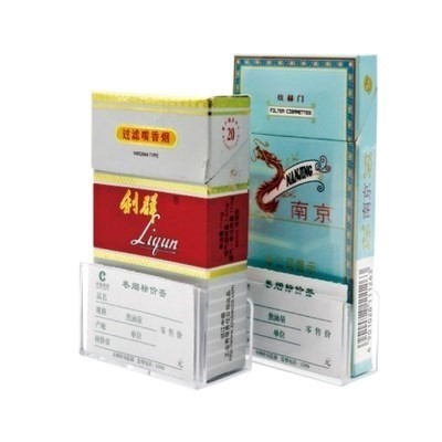 台签价格签展示盒透明一体标签盒放烟架子饭店底座烟柜烟架子在类目 ZIPPO/瑞士军刀/眼镜, 烟具, 烟盒中 - 来自Buy2taobao.com提供专业的淘宝代购服务
