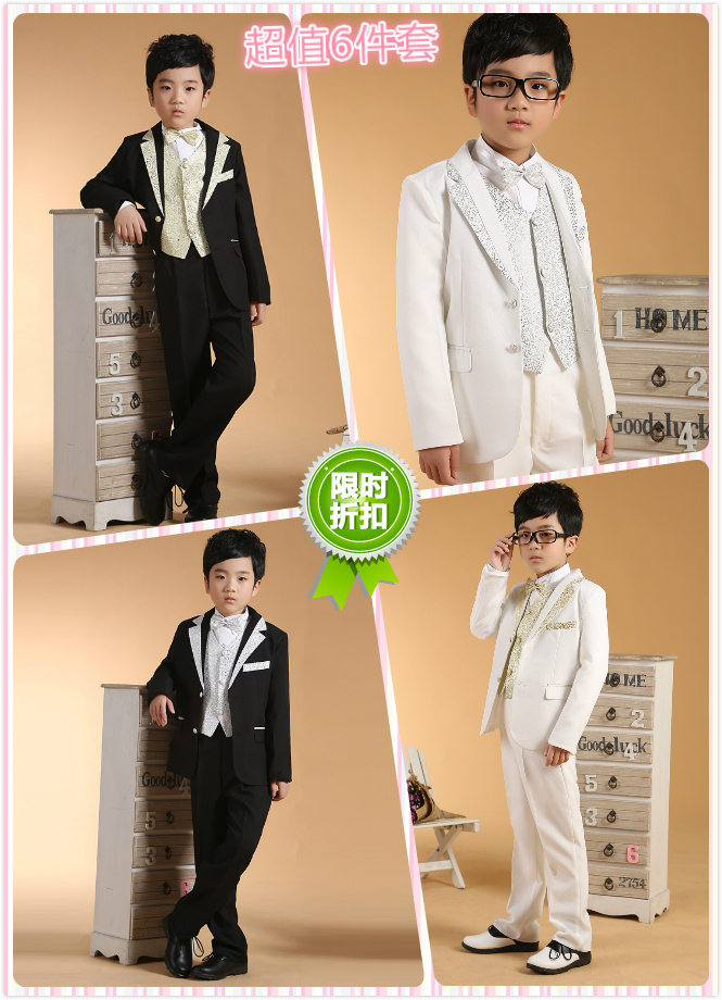 New Year's Day children man 's suit Flower girl full dress Boy Small suit Costume collective Chorus Host costume suitin the Children/Baby/Family fitted , Coat/Jacket/Overcoat , Suits/Small suit category - from Buy2taobao.com to provide professional Taobao agent buy service