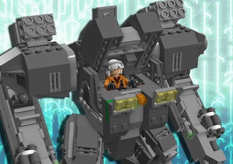 lego乐高创意搭建图 056乐高机器人创意图纸