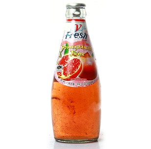  泰咪石榴汁290ml正品原装泰国进口食品饮料玻璃破果味果汁饮品
