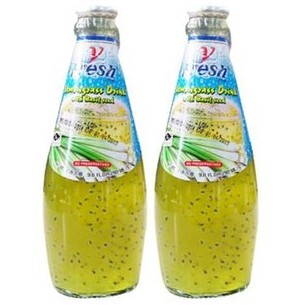  泰咪明列子香茅汁290ml正品泰国进口食品饮料玻璃破果味果汁饮品