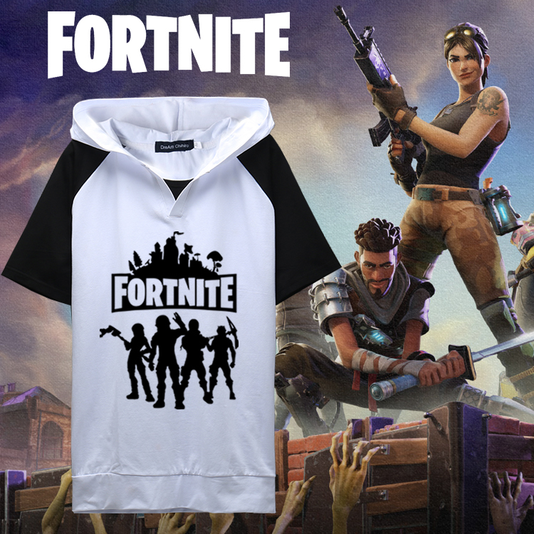 堡垒之夜衣服短袖Fortnite游戏周边男女卫衣学生新吃鸡薄款外套|msdalam kategori mod main/animasi/Zhou Bian/cos/permainan papan, kartun/Animasi Zhou Bian, Anime T-shirt/kasut/pakaian - dari Buy2taobao.com untuk memberikan perkhidmatan ejen Taobao profesional membeli