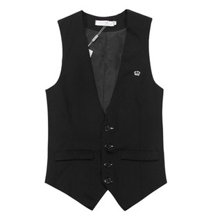  马甲 男韩版 春装西服马甲男士马甲修身款百搭小马甲潮流男 修身