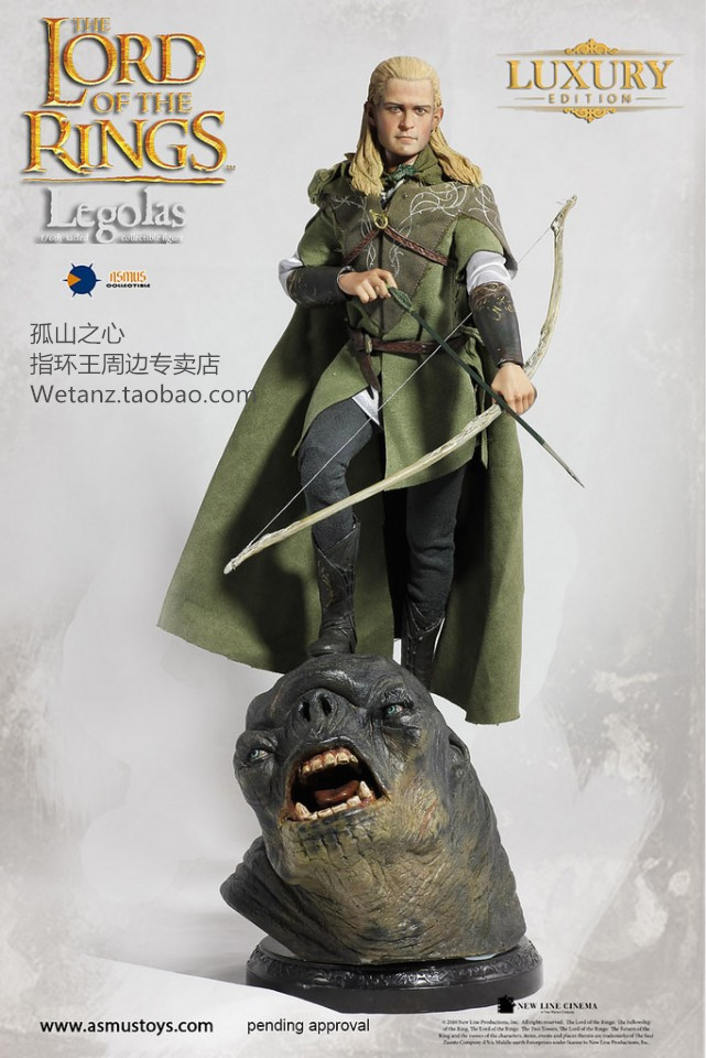 Asmus Toys 1/6 精灵王子 魔戒指环王周边 莱戈拉斯 Legolas 兵人在类目 模玩/动漫/周边/cos/桌游, 手办/扭蛋/人偶/BJD/兵人, 兵人专区中 - 来自Buy2taobao.com提供专业的淘宝代购服务