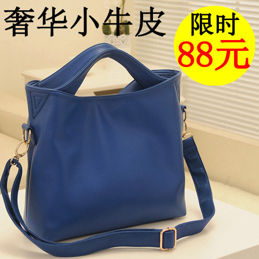 2013 new wave of European and American fashion handbags bags shoulder oblique cross mobile leather handbag bag