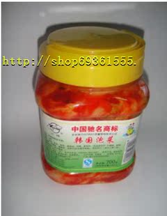  云楼酱菜 韩国泡菜700克/瓶装 辣白菜 海宁特产 江浙沪六元不限重