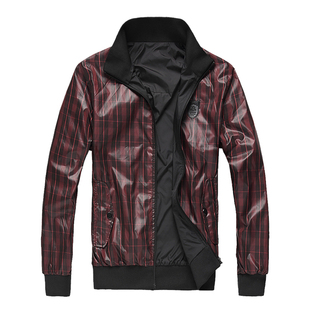  奥格服饰/立领韩版休闲水洗韩版个性宽松型时尚新品普通男装夹克