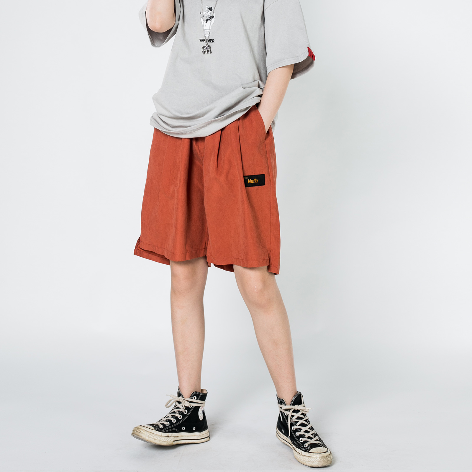 summer Hip hop Easy Overknee shorts 2019 new pattern bf Trend motion leisure time work clothes Five point pants insin the Women's clothing/Boutique , Pants , Casual pants category - from Buy2taobao.com to provide professional Taobao agent buy service