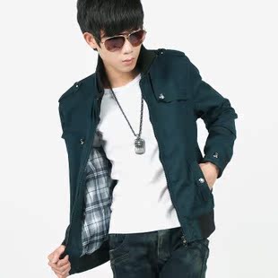  美特斯邦威版型春装新款男士夹克 男 外套男装 韩版休闲 修身衣服