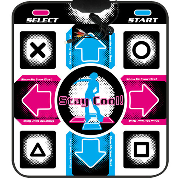 中文悦步电视电脑两用11MM加厚/二合一单人跳舞毯包邮减肥跳舞机