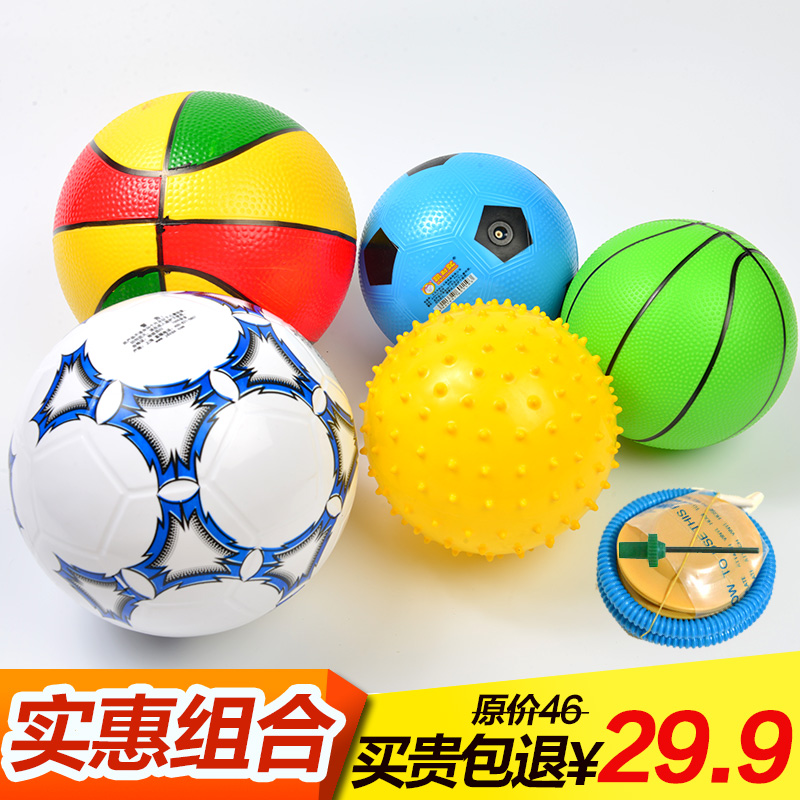 婴儿小皮球6寸8寸弹力篮球足球男孩手拍球幼儿园1-3-7岁儿童皮球|msdalam kategori Toy/bayi/teka-teki/blok bangunan/model, sukan luar/Leisure/Mainan tradisional, mainan bola/bola - dari Buy2taobao.com untuk memberikan perkhidmatan ejen Taobao profesional membeli