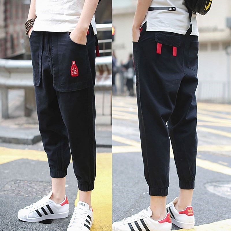 短裤宽松七分裤男夏季修身哈伦7分裤男韩版潮流休闲裤九分小脚裤9|ruв категории Мужская одежда, брюки - от Buy2taobao.com для оказания профессиональной услуги покупки агента Taobao