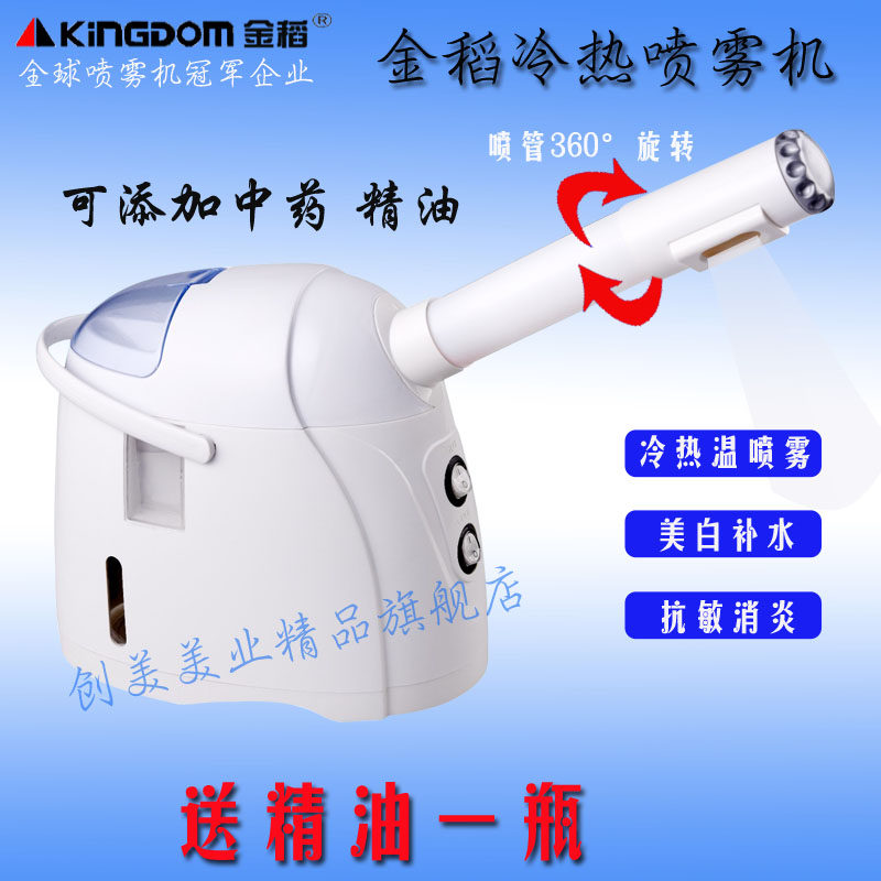 金稻KD169A冷热两用家用喷雾机蒸脸器蒸面器美容仪器蒸脸机冷喷机